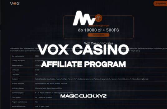 Casino Vox — recenzja, gry, bonusy i poradnik